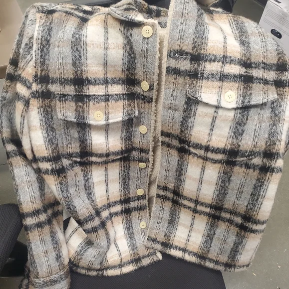 Allsaints Cayuga plaid jacket